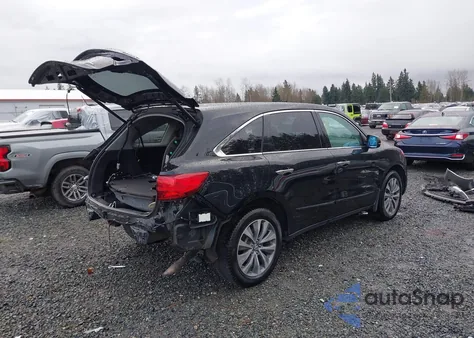 2014 Acura Mdx Technology Package from USA, damaged, VIN 5FRYD4H41EB041914